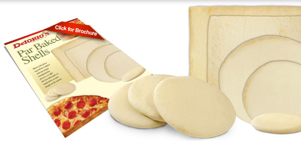 Par Baked Pizza Shells Wholesale