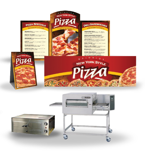 brand your pizza with deiorios